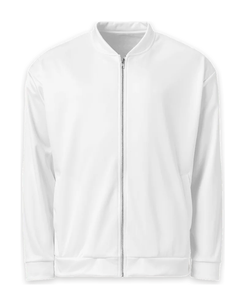 Unisex bomber bunda s celoplošným potiskem s potiskem