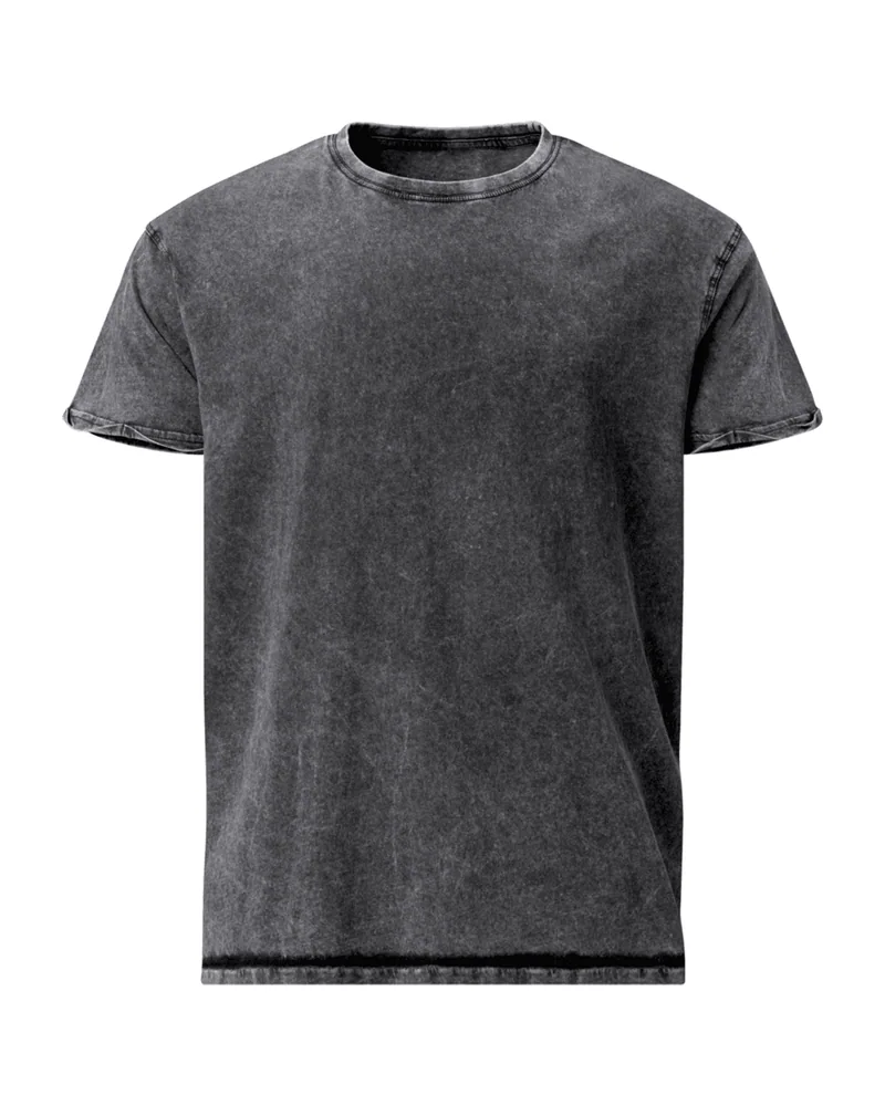 Unisex T-krekls no džinsa auduma ar foto