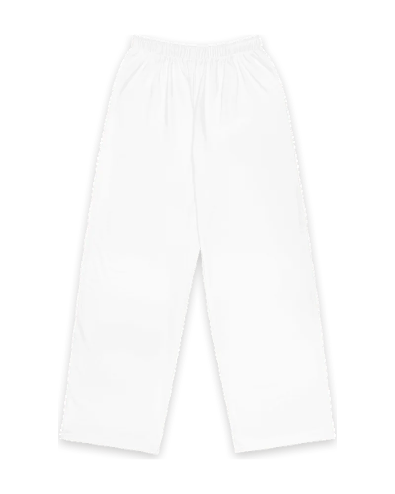 Unisex broek met wijde pijpen en all-over print met eigen foto