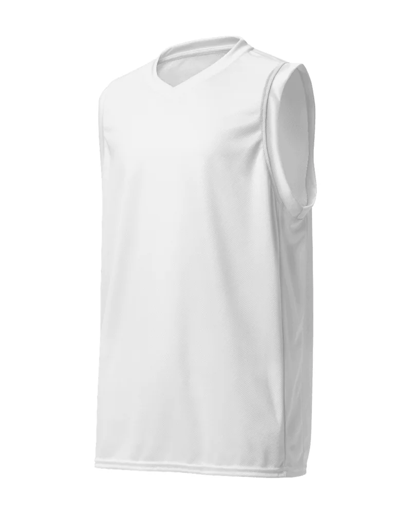 Unisex basketbalový dres z recyklovaných materiálov s celoplošnou potlačou s vlastnou potlačou