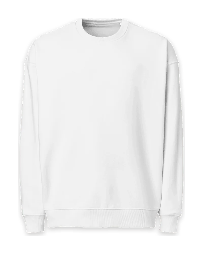 Unisex oversized mikina z organické bavlny Raddler 2.0 s potiskem