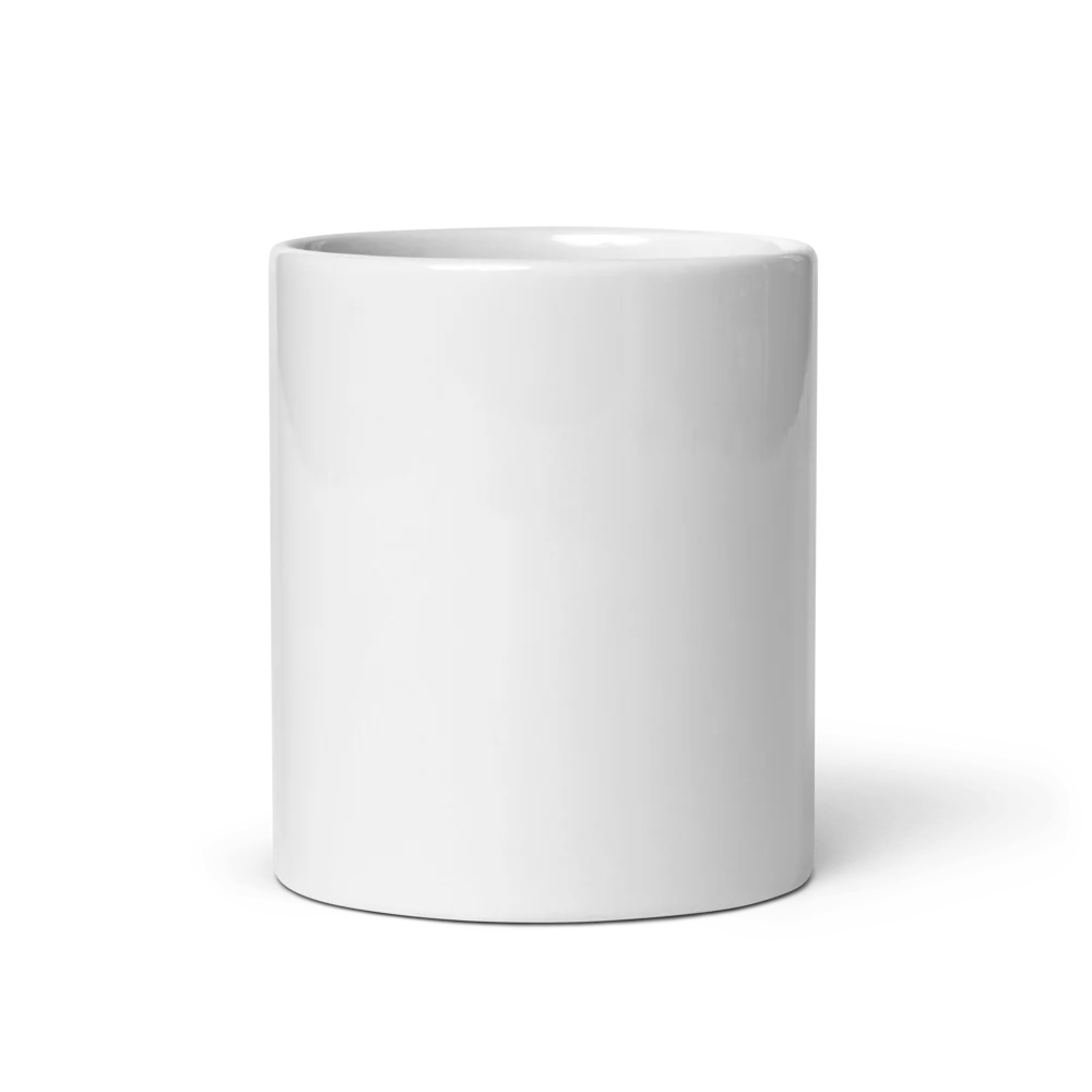Hvidt, blankt krus – dit eget design