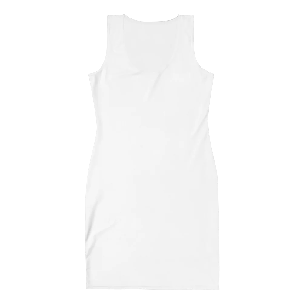 All-over-Print Bodycon-Kleid personalisiert