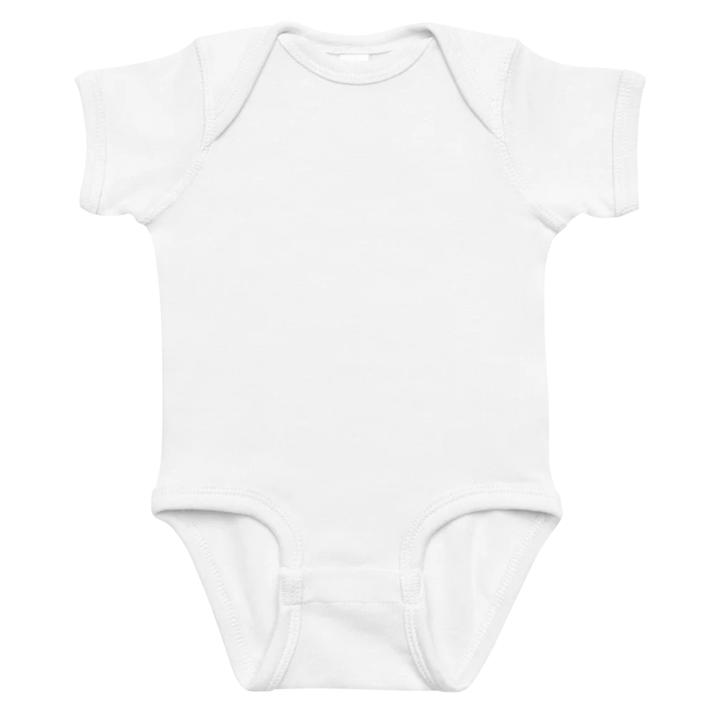 Body bébé à manches courtes à personnaliser