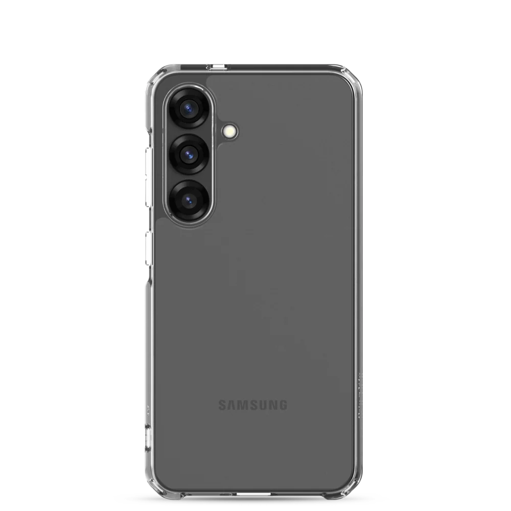 Capinha transparente para Samsung com foto personalizada