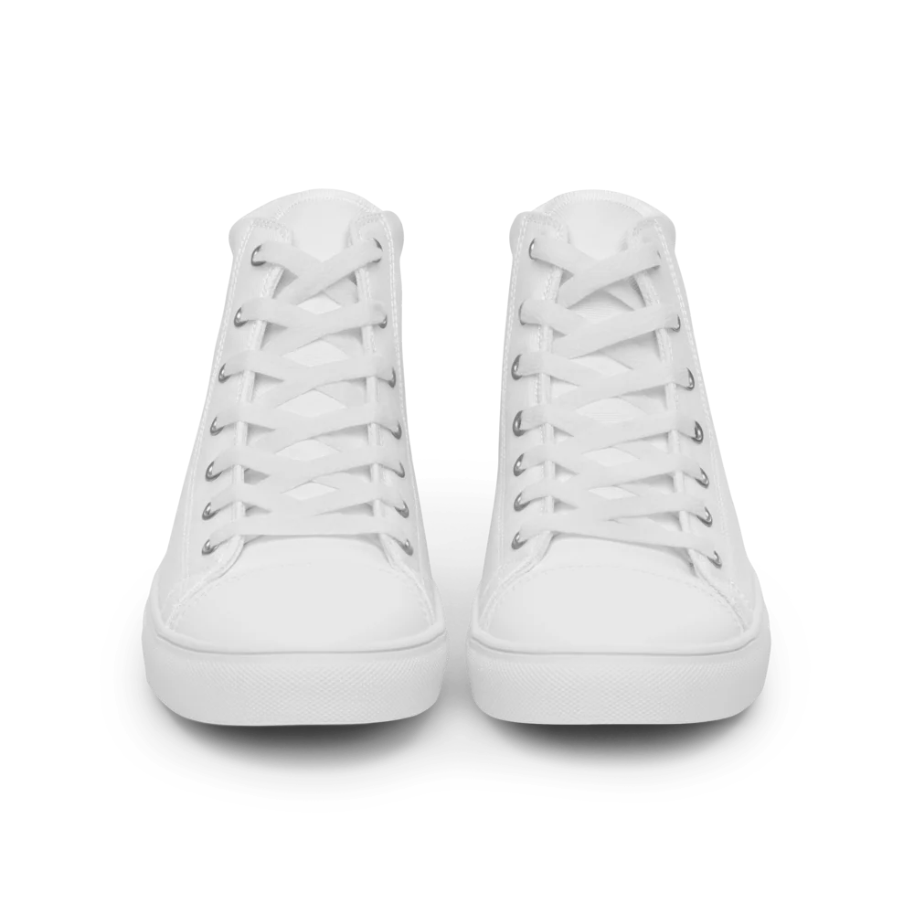 High-Top-Canvas-Schuhe für Herren personalisiert
