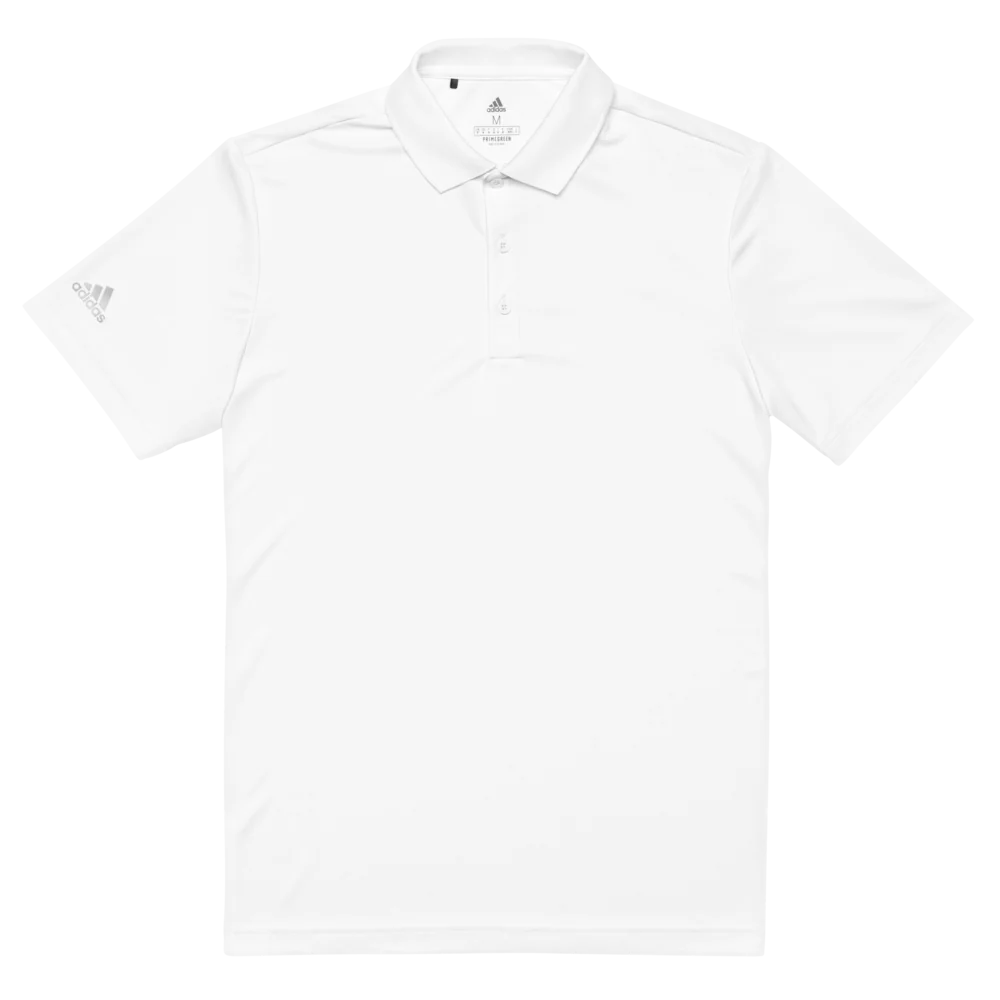 Tricou polo premium Adidas, unisex cu poza ta