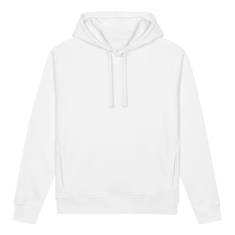 Hanorac unisex din bumbac organic Sounder, cu buzunar lateral cu poza ta